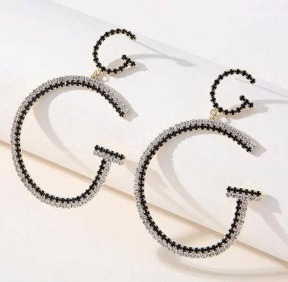 Luxury Jewelry "G" Earrings
